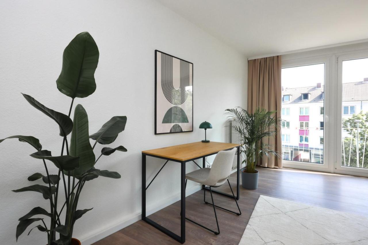 80Qm Luxurioese Designerwohnung Im Herzen Bochums Eksteriør billede
