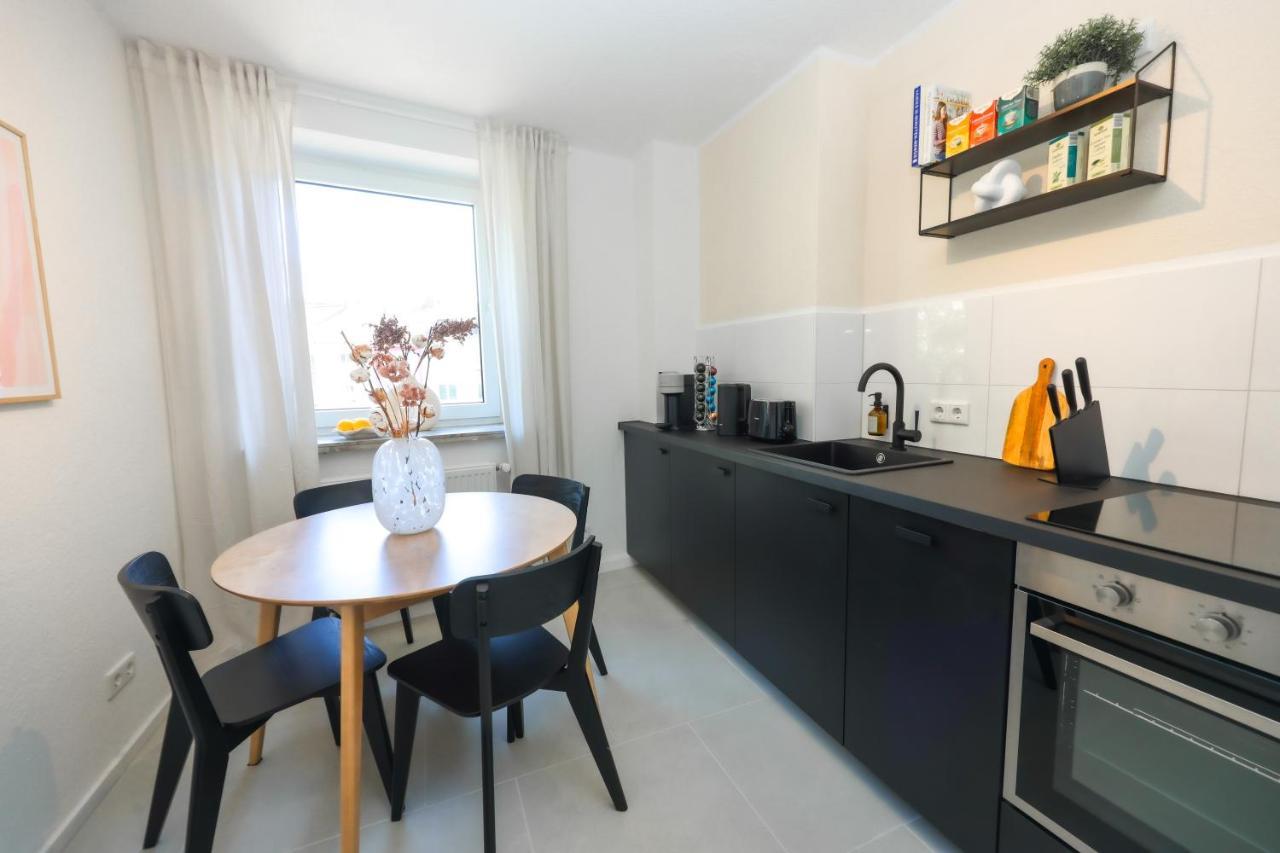 80Qm Luxurioese Designerwohnung Im Herzen Bochums Eksteriør billede