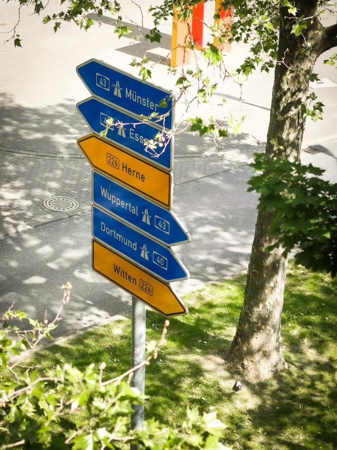 80Qm Luxurioese Designerwohnung Im Herzen Bochums Eksteriør billede