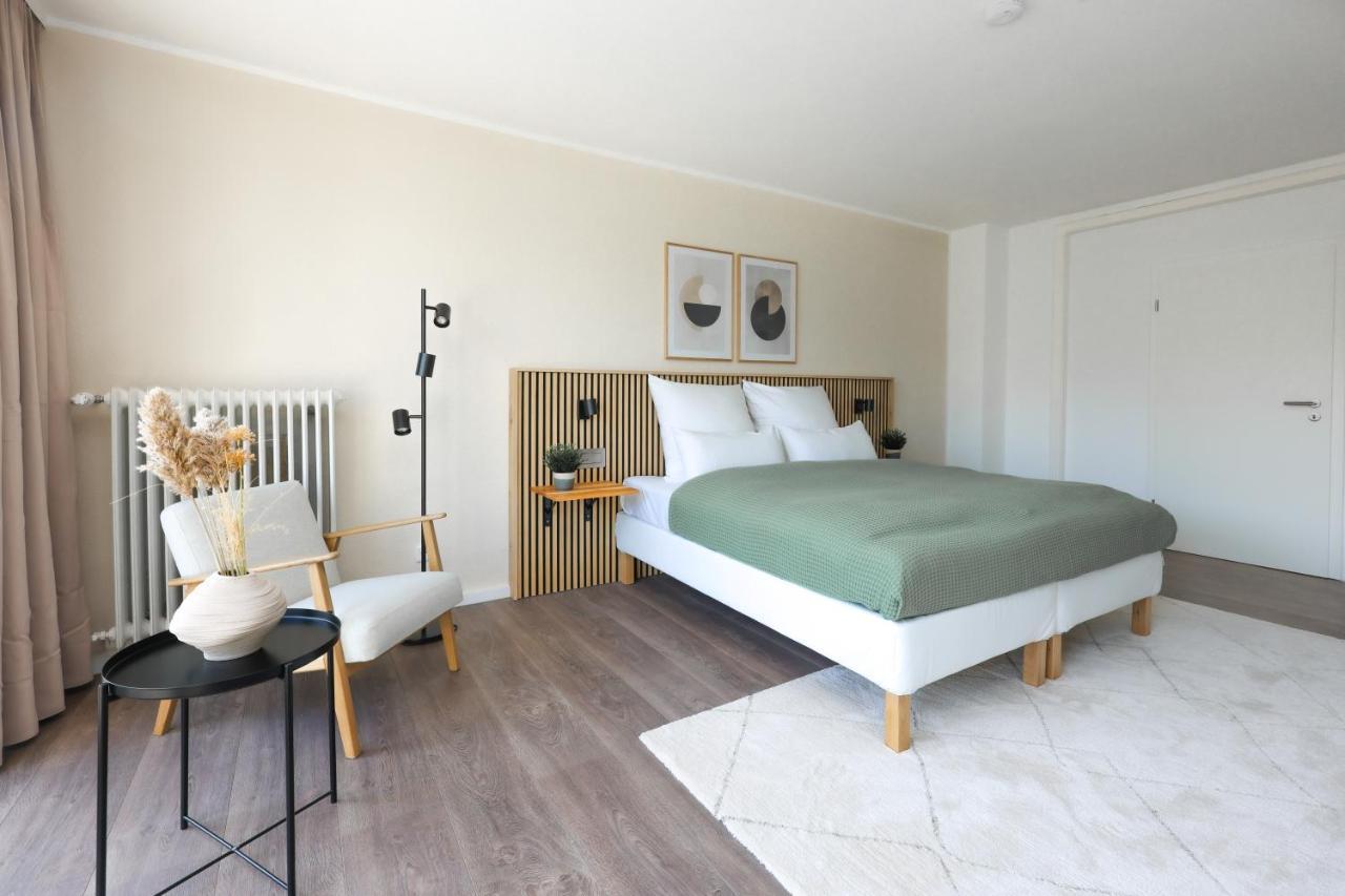 80Qm Luxurioese Designerwohnung Im Herzen Bochums Eksteriør billede