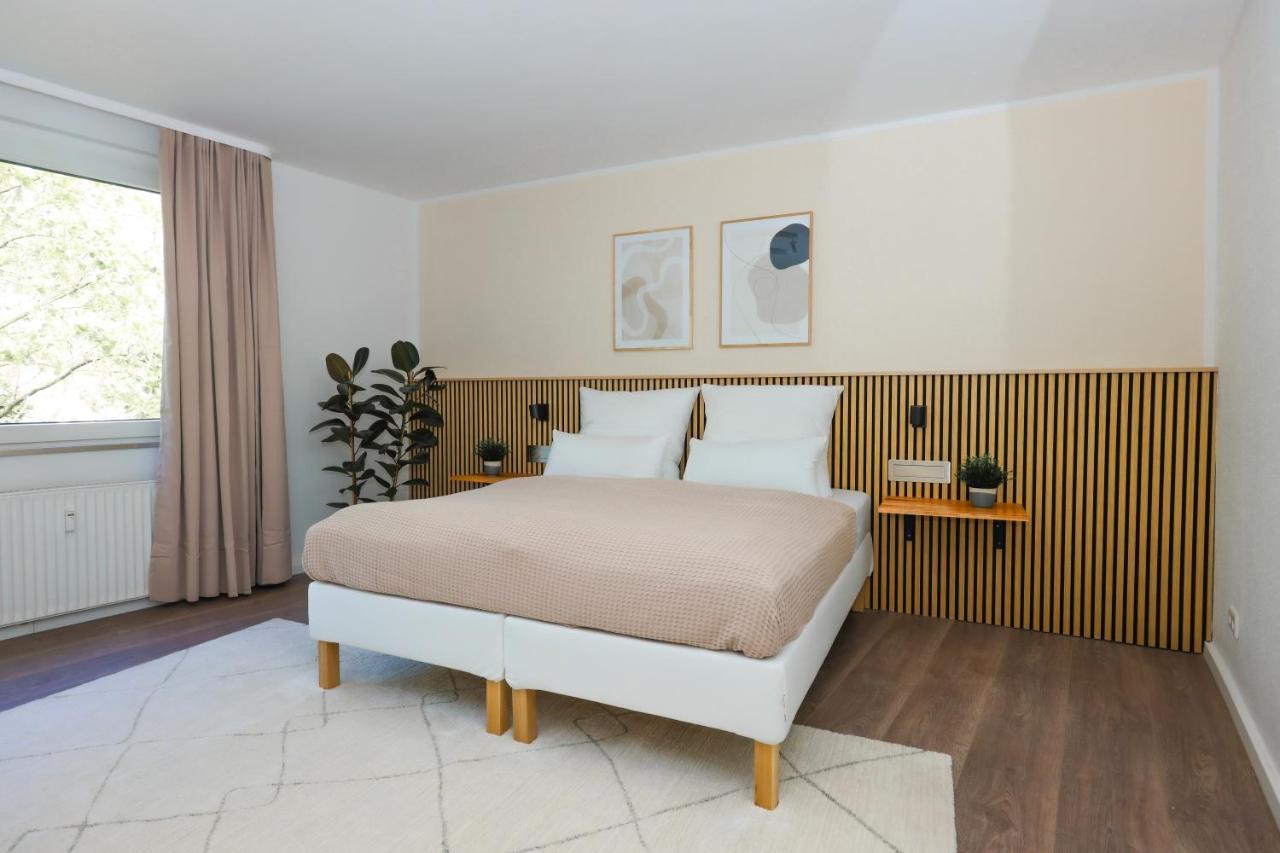 80Qm Luxurioese Designerwohnung Im Herzen Bochums Eksteriør billede