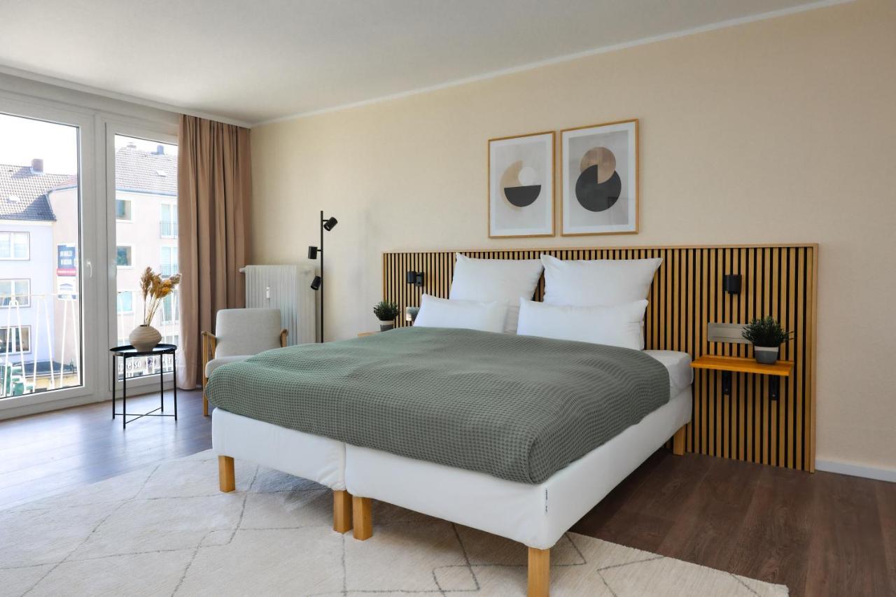 80Qm Luxurioese Designerwohnung Im Herzen Bochums Eksteriør billede
