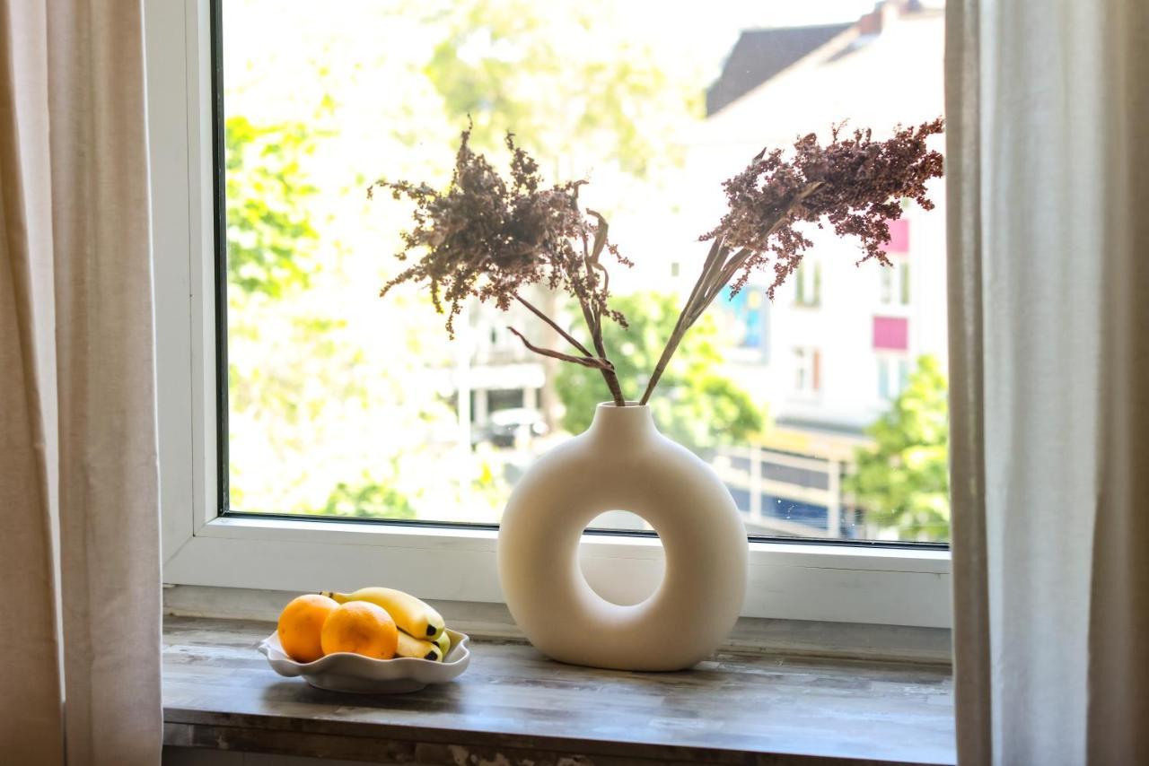 80Qm Luxurioese Designerwohnung Im Herzen Bochums Eksteriør billede